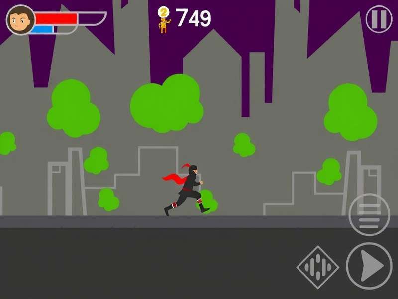 Ninja Speed Runner Game Screenshot